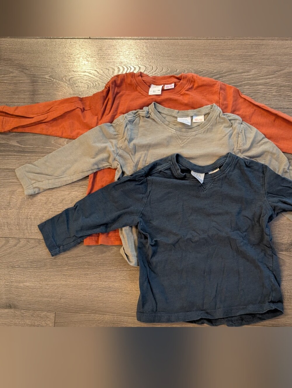 Zara 3-Pack Kids Long-Sleeve Set